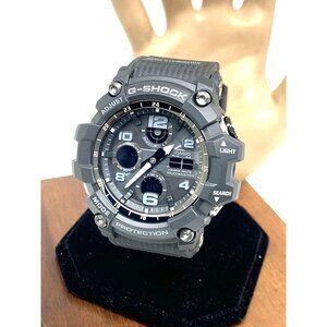 Casio G-Shock Men's Watch GSG100-1AWC Quartz Mudmaster Black Resin Ana-Dig 5562